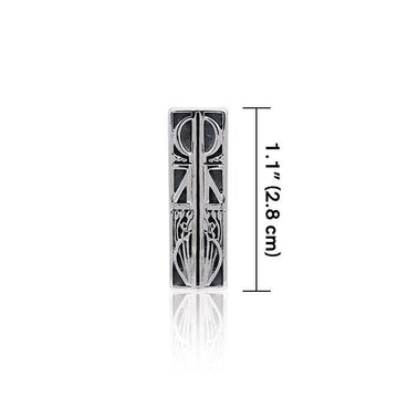Art Nouveau Silver Pendant TPD494 - Jewelry